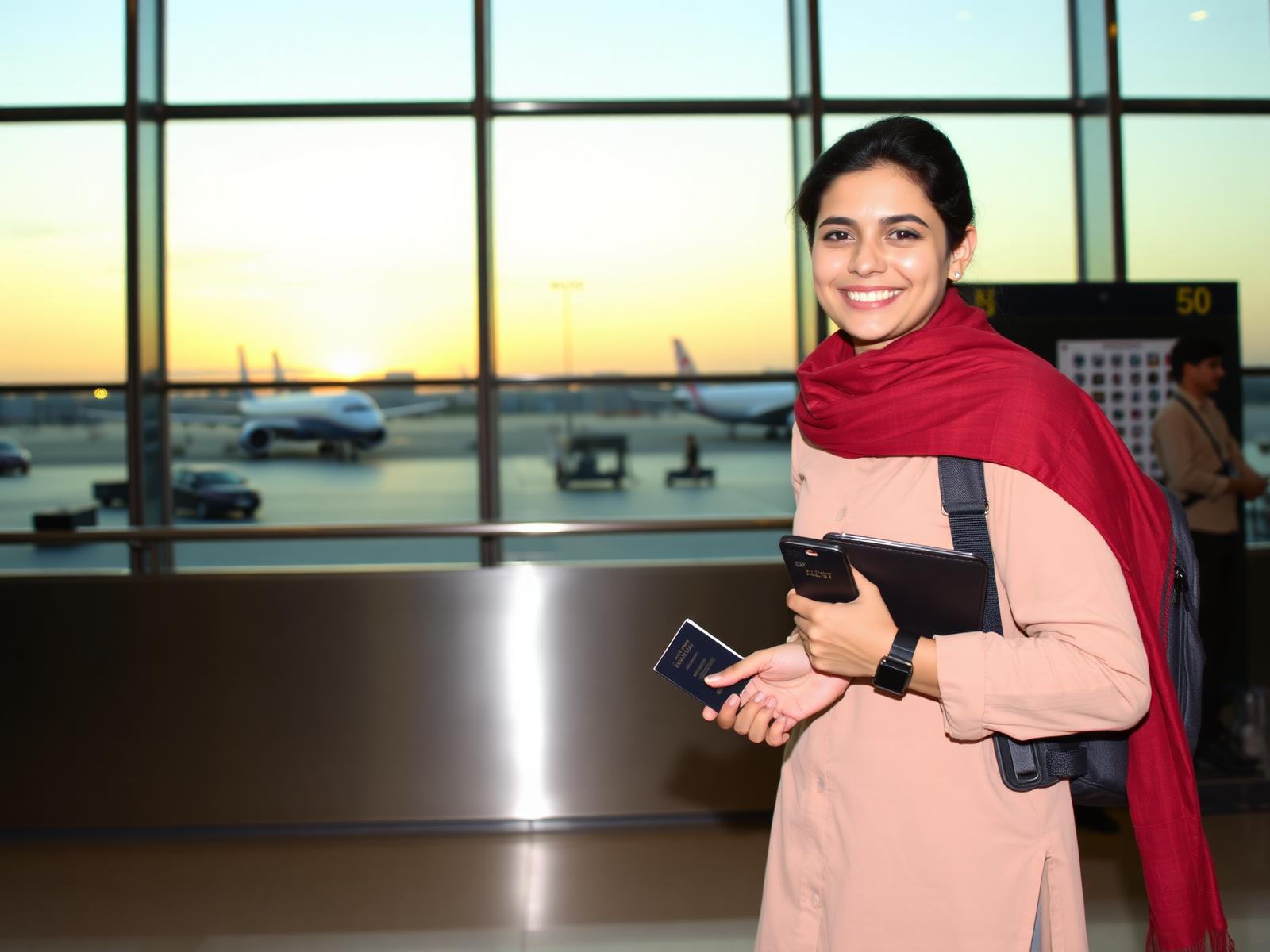 Step off the plane with confidence.